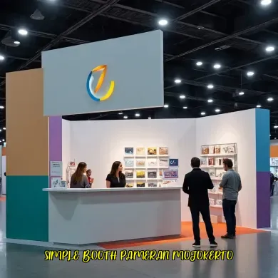 Simple Booth Pameran Mojokerto